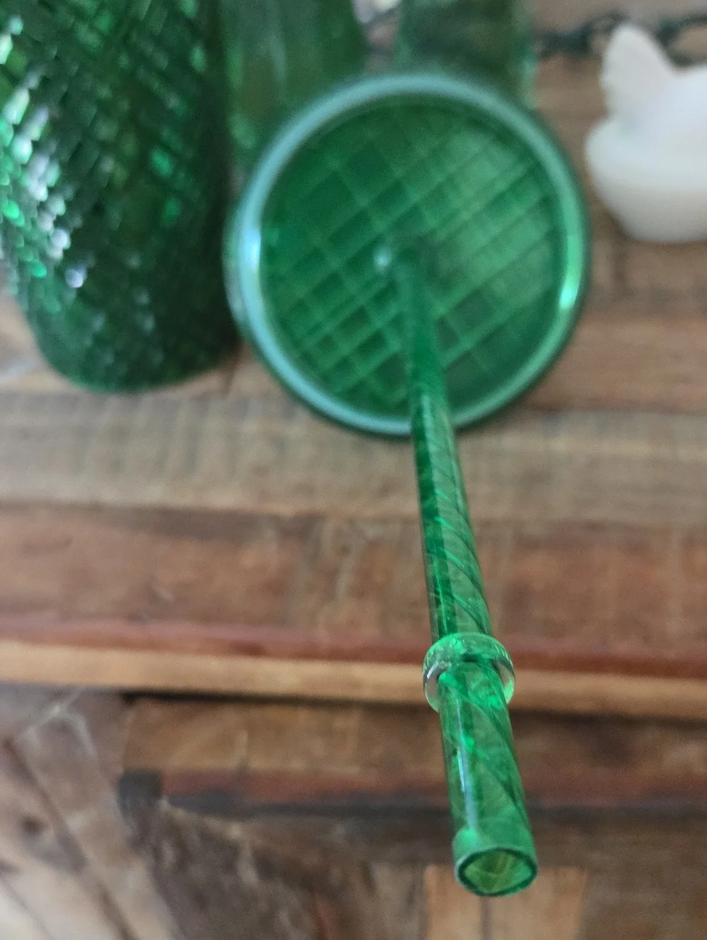 Starbucks textured lattice